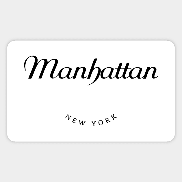 Manhattan NY Sticker by Queen 1120